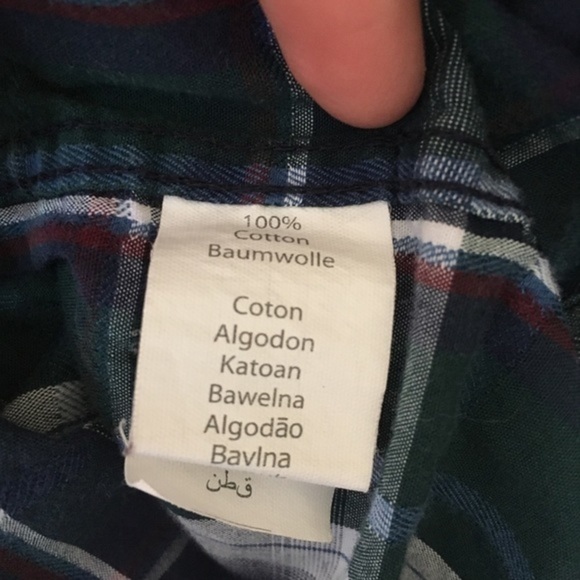 Dornbusch Men’s Long Sleeve Plaid Button Down Shirt - Picture 4 of 4